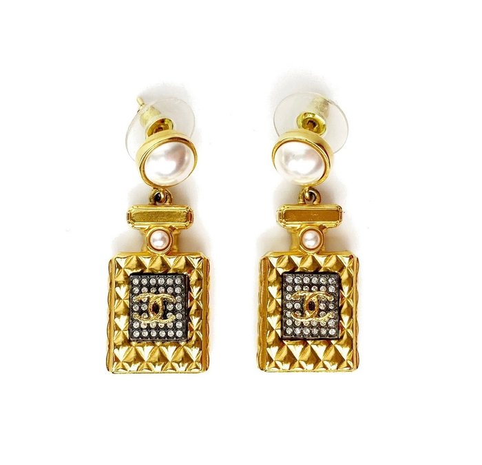 Chanel resin earrings for sale  