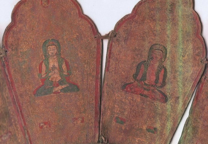 Antique tibetan oracle for sale  