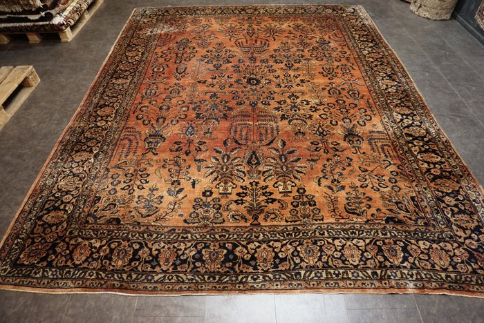 Antique sarouk carpet for sale  