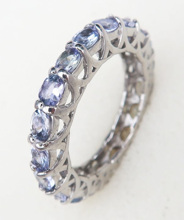 Tanzanite silver ring for sale  