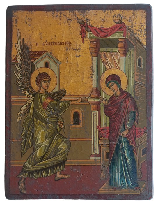 Icon annunciation wood for sale  