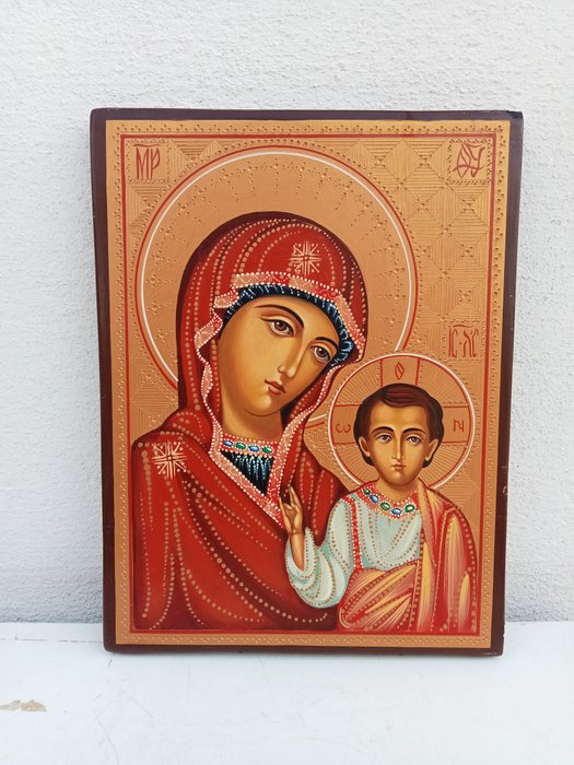 Icon painted tempera for sale  