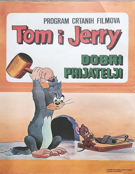 Poster tom jerry for sale  
