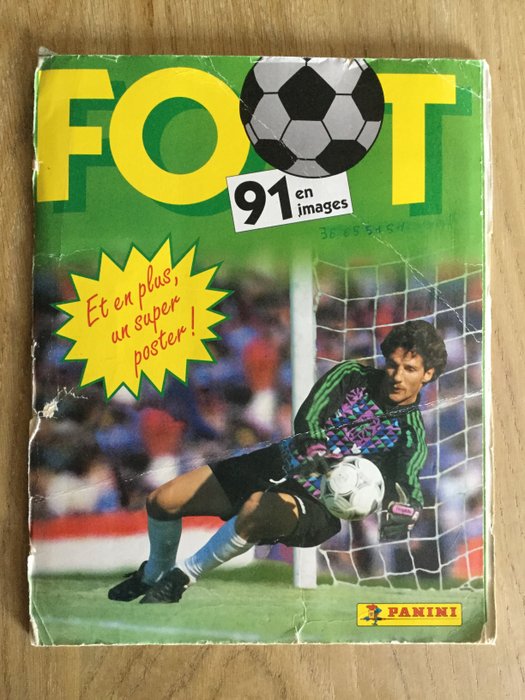 Panini foot incomplete d'occasion  