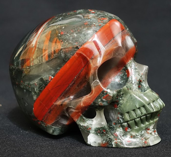 Carved skull african for sale  