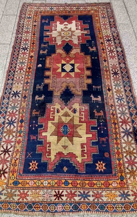 Antique caucasian kazak for sale  