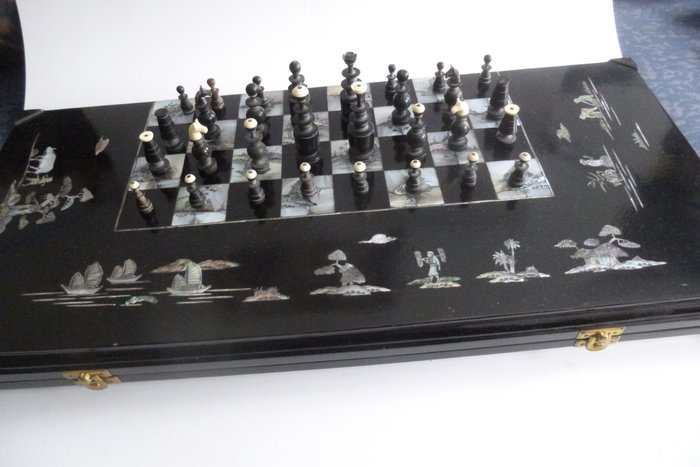 Handmade chess set for sale  