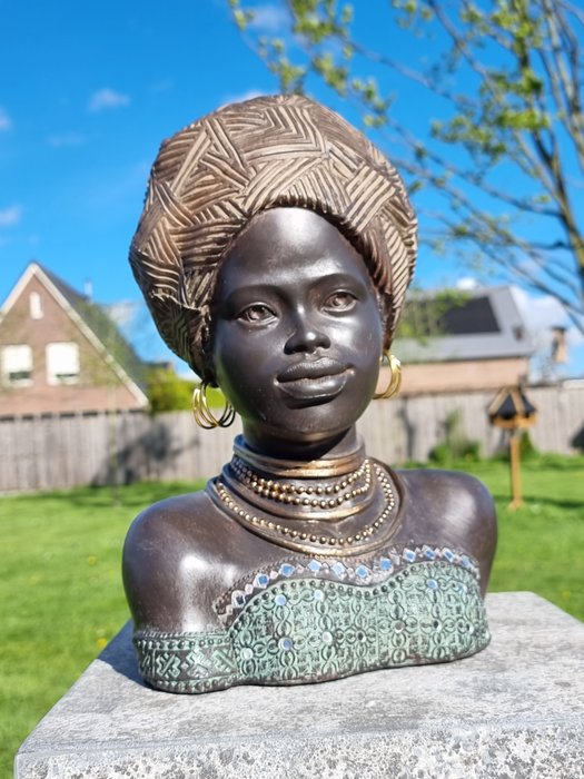 Statue african lady for sale  