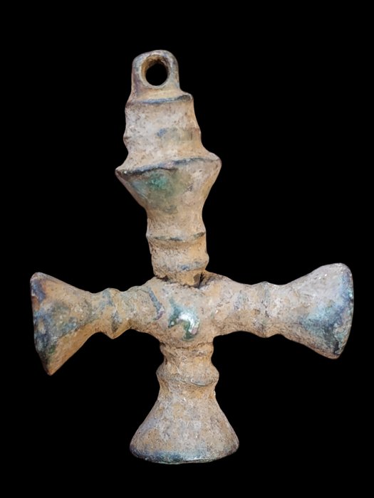 Byzantine bronze cross for sale  