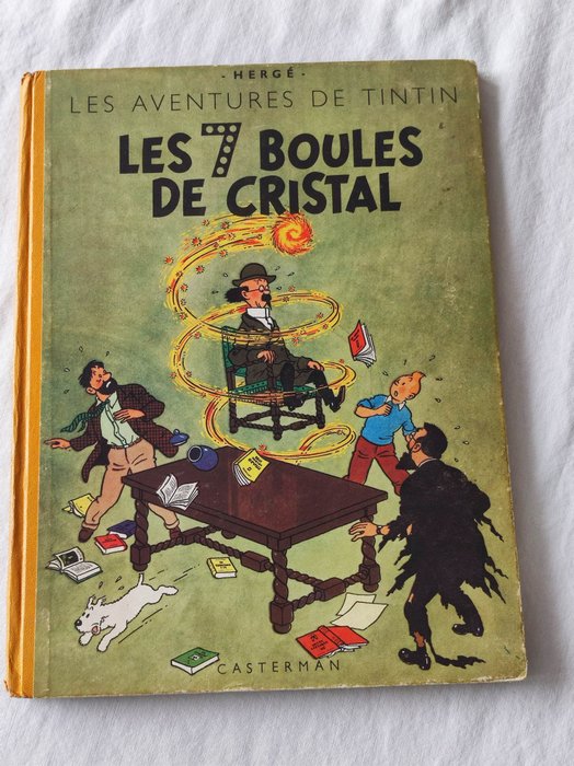Tintin t13 boules d'occasion  