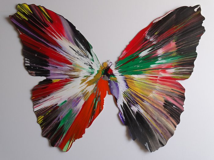Damien hirst butterfly for sale  