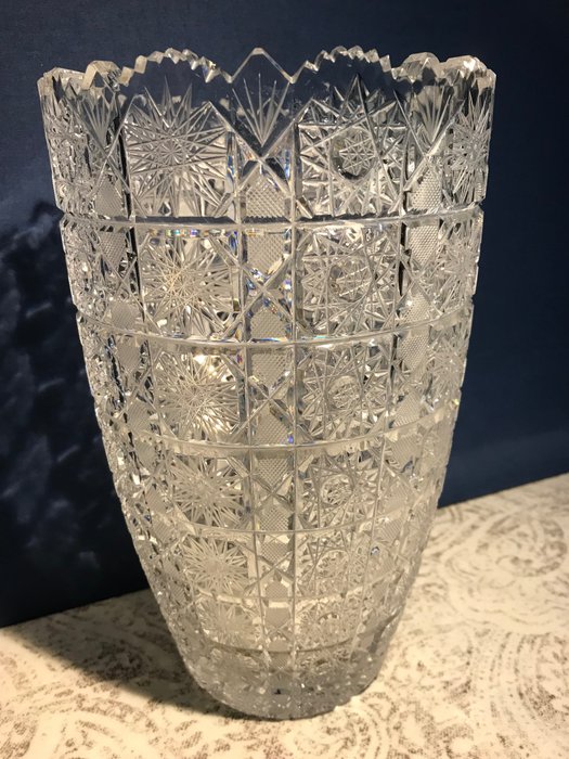 Bohemia vase crystal for sale  
