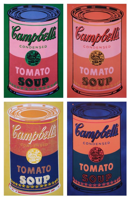 Andy warhol colored for sale  