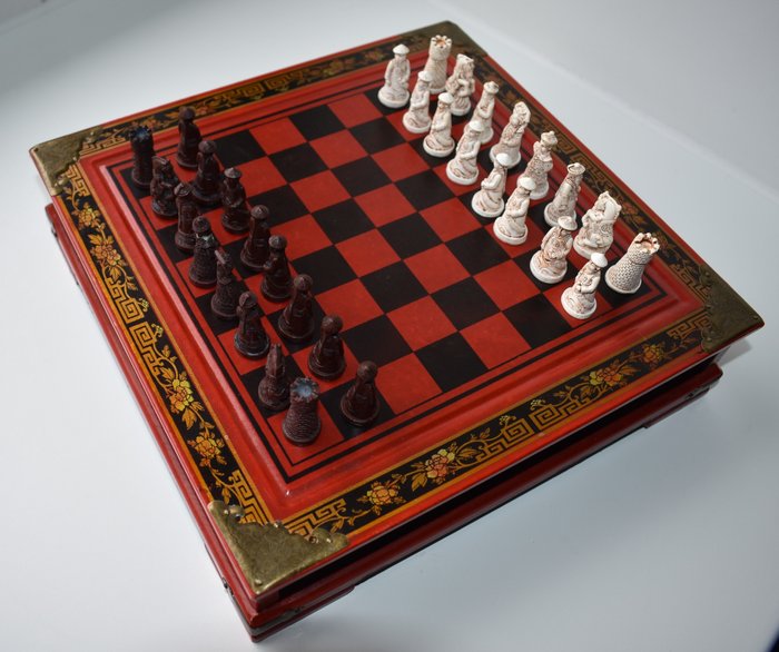 Chess set wood for sale  