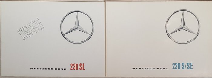 Mercedes catalogues 220s for sale  