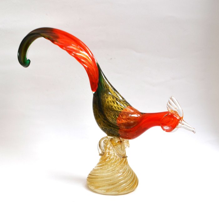 Murano sculpture rooster for sale  