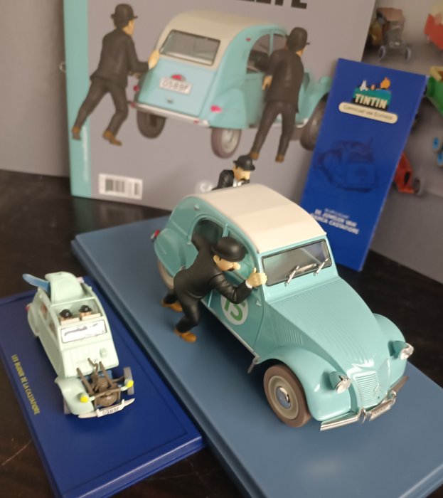 Tintin model cars usato  