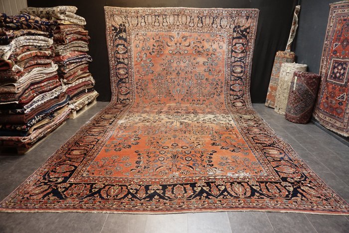 Antique sarouk carpet for sale  