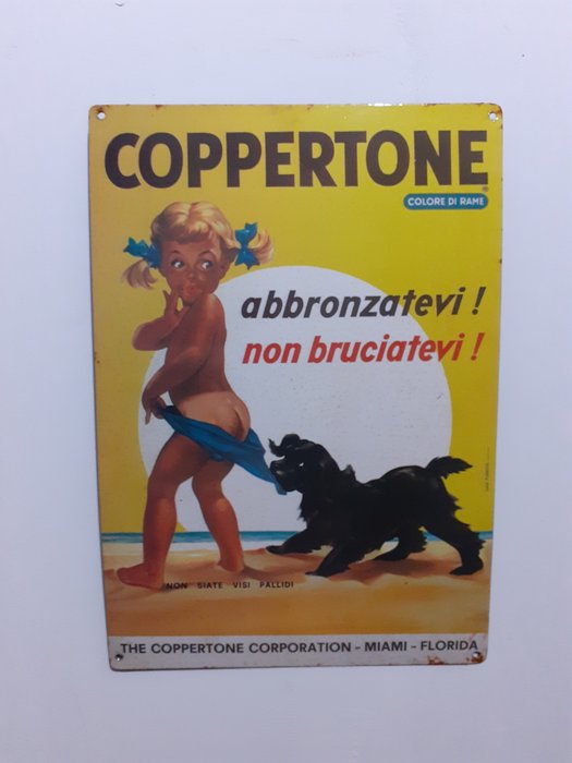 Coppertone lenzi pubblicità d'occasion  