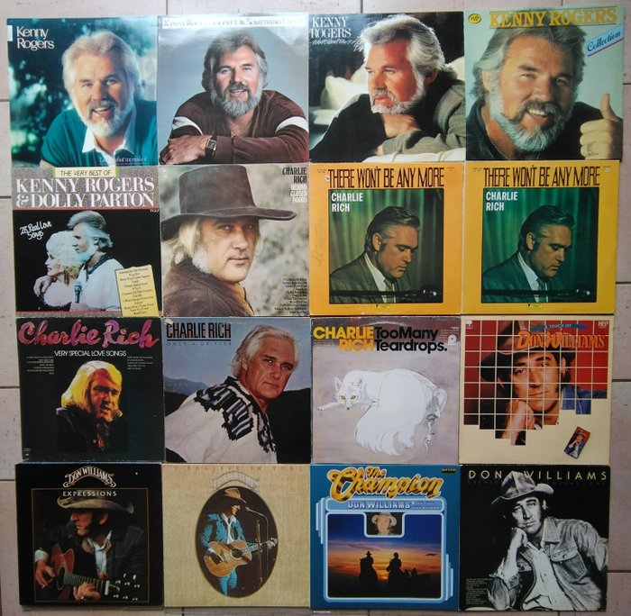 Lps country singers for sale  