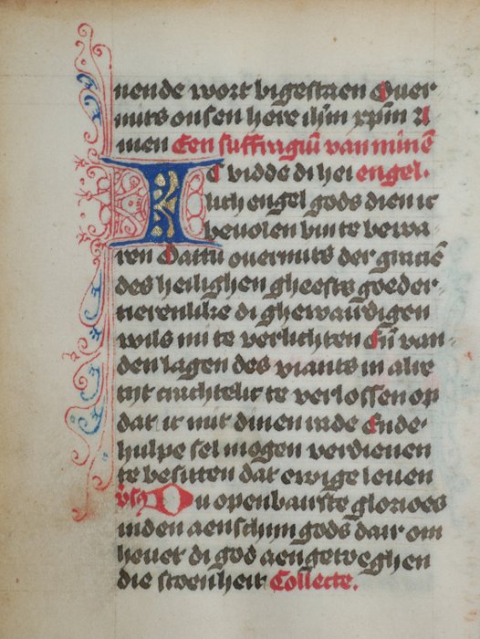 Manuscript illuminated book usato  