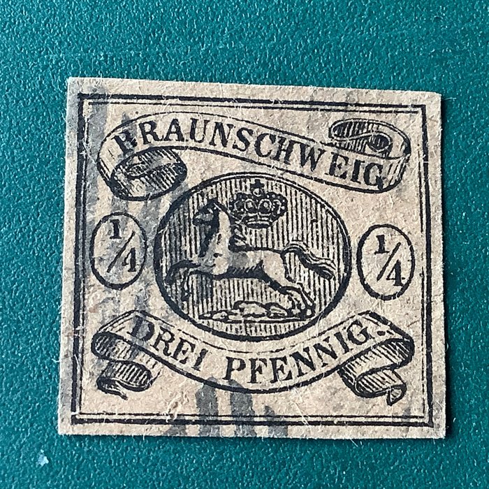 Brunswick 1853 silvergrossen for sale  