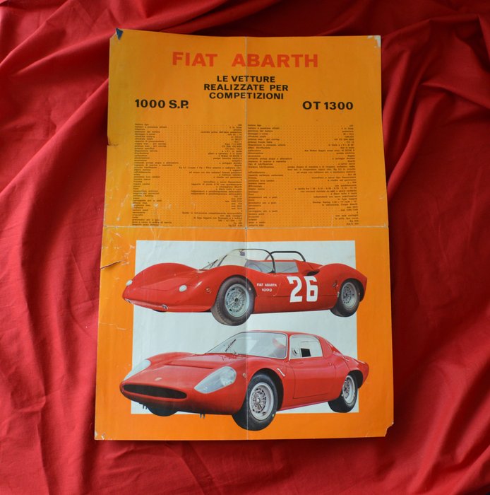 Brochure abarth fiat for sale  