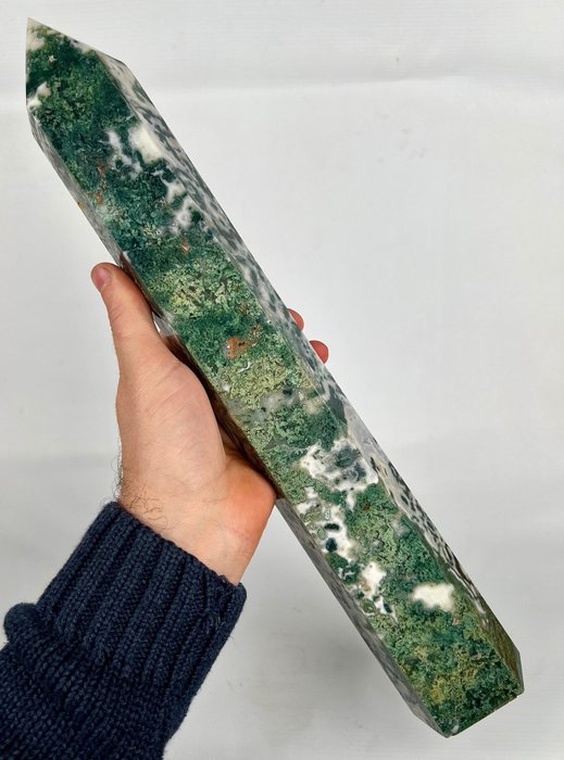 Moss agate fine for sale  