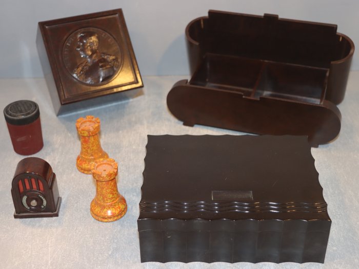 Collection bakelite objects for sale  