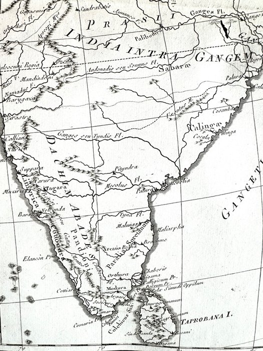 Asia map india d'occasion  