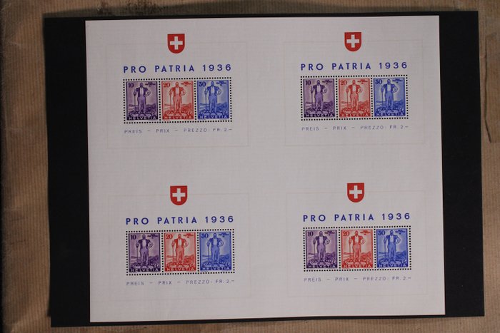 Switzerland 1936 pro usato  