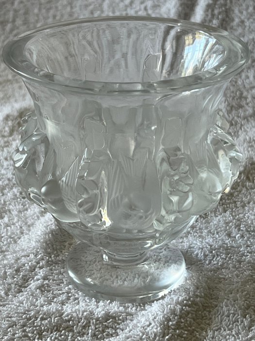 Lalique vase dampierre d'occasion  