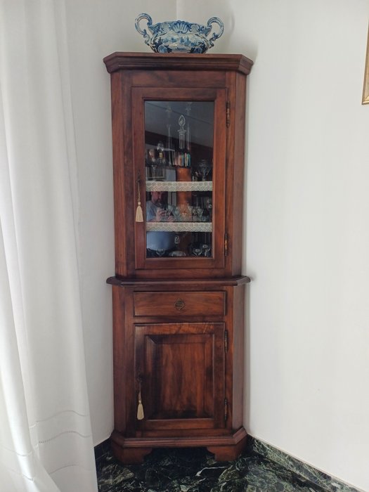 Corner cabinet wood for sale  
