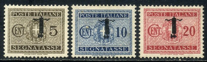 Italy 1944 postage for sale  