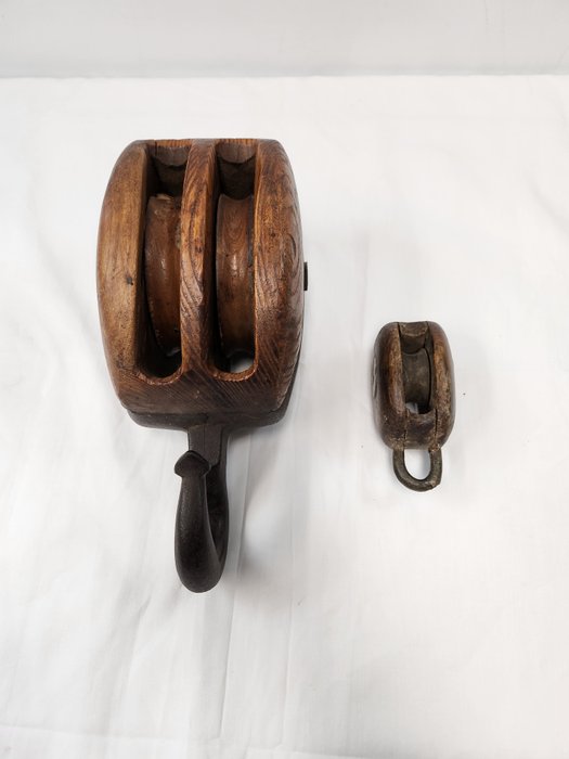 Pulley iron wood for sale  