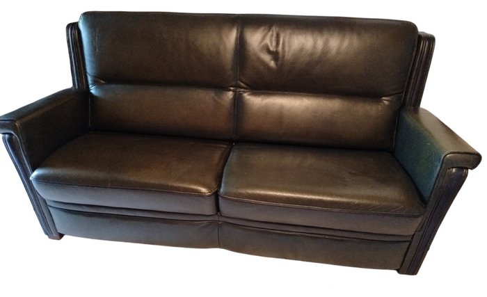 Bench leather wood for sale  