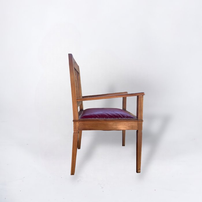 Armchair wood real for sale  