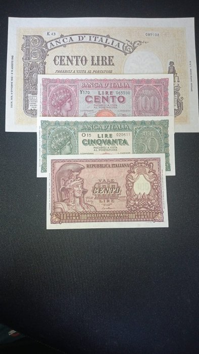 Italy. 100 lire usato  