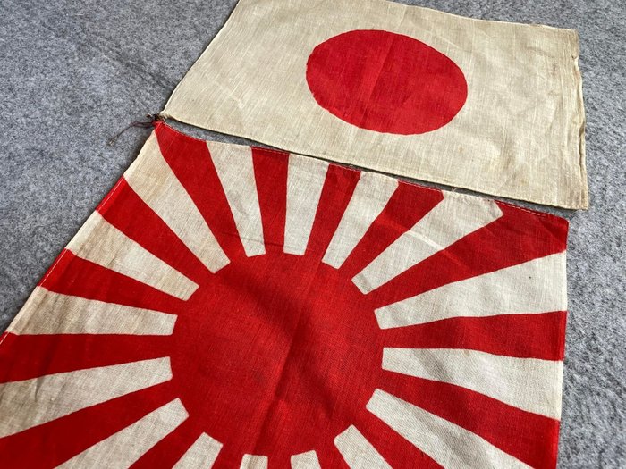Japan flag vintage usato  