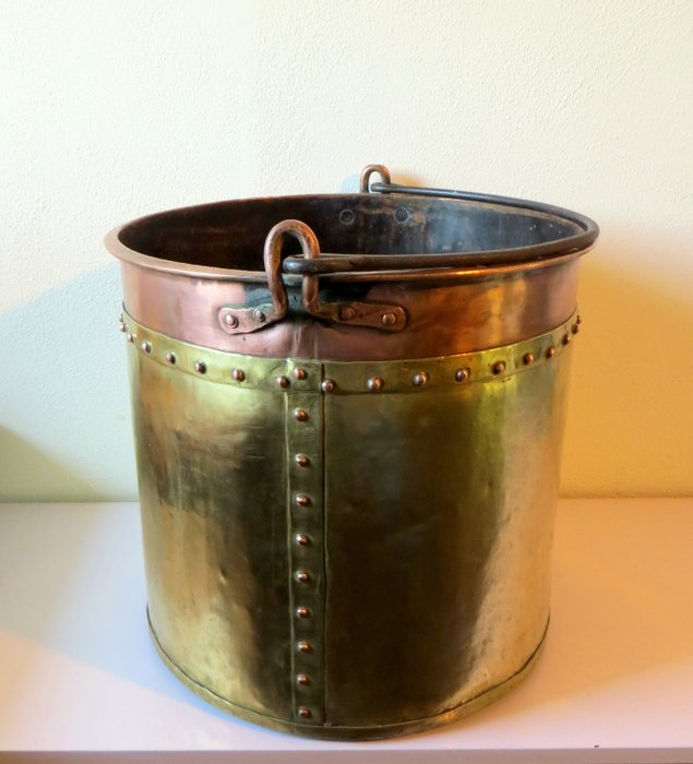 Bucket riveted antique for sale  