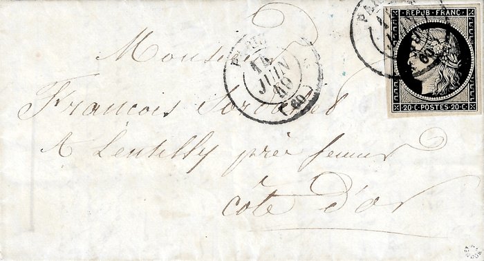 1849 rare centimes for sale  
