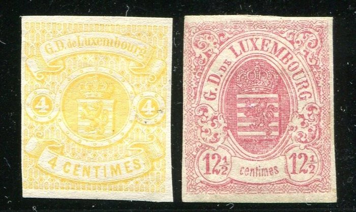Luxembourg 1859 selection for sale  