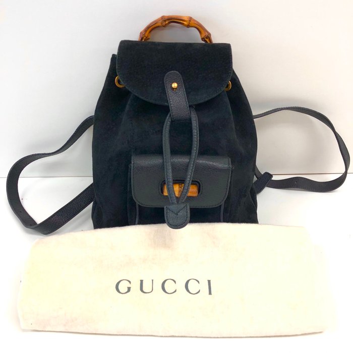 Gucci bamboo backpack d'occasion  