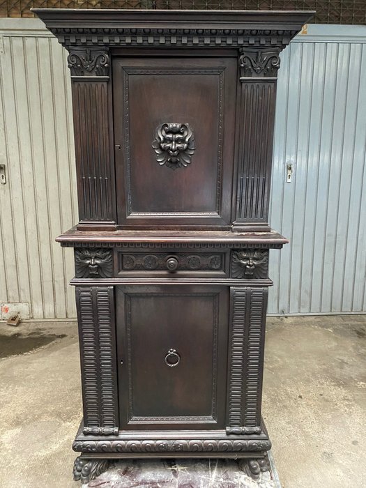 Cabinet wood double for sale  