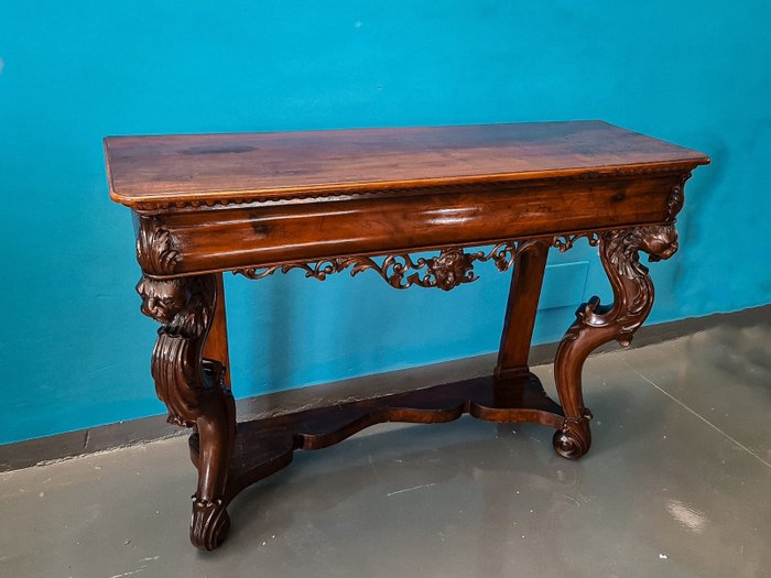 Console table wood for sale  