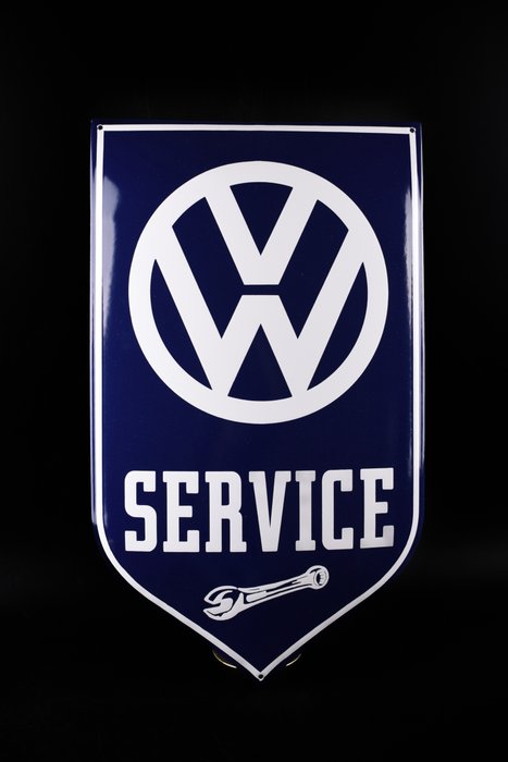 Sign volkswagen service for sale  