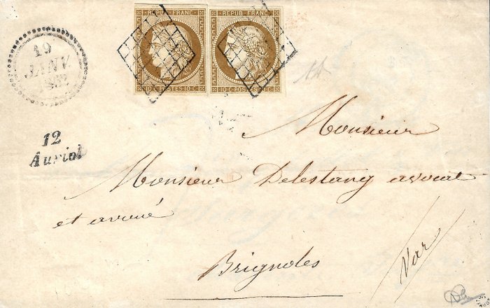 1852 superb brown d'occasion  