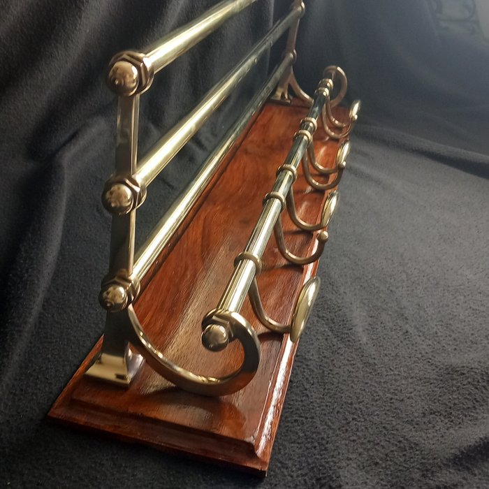 Coat rack brass for sale  
