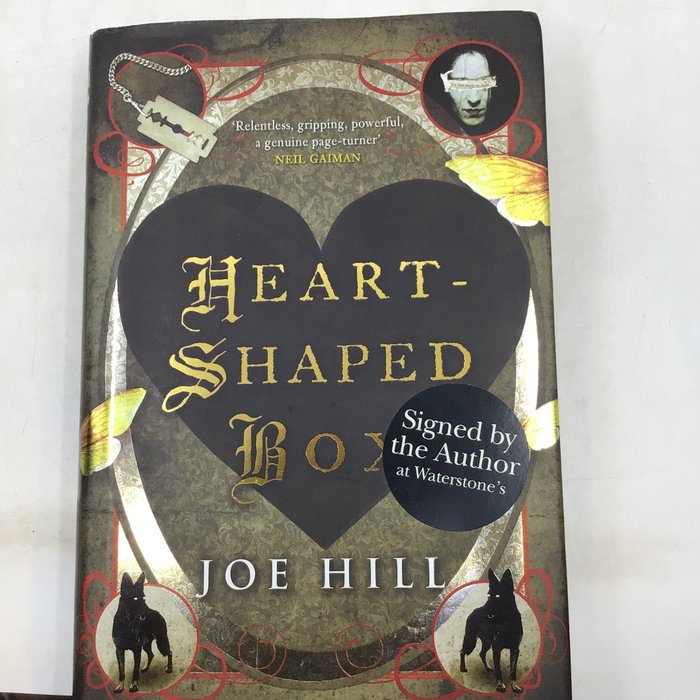 Signed joe hill for sale  