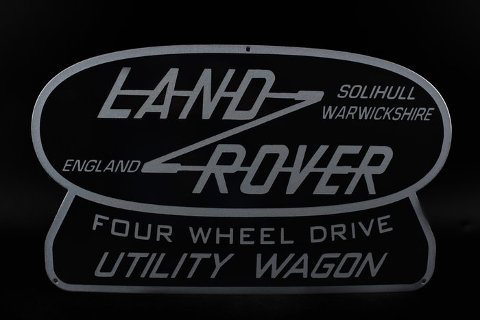 Sign land rover for sale  